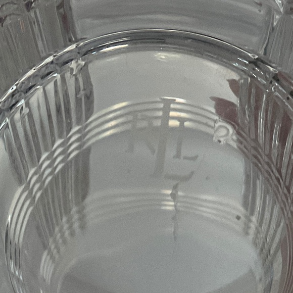 RALPH LAUREN GLEN PLAID CRYSTAL HIGHBALL TUMBLER X 1 - Picture 4 of 5